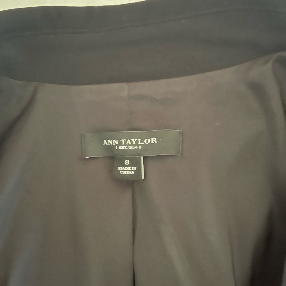 Ann Taylor Classic Black Blazer - Picture 3 of 3
